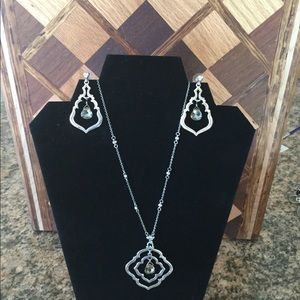 Brighton necklace and earrings set